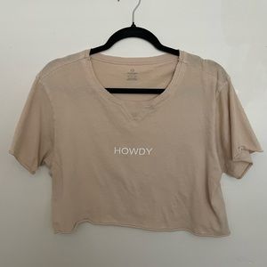 Aerie Basic Crop Tee